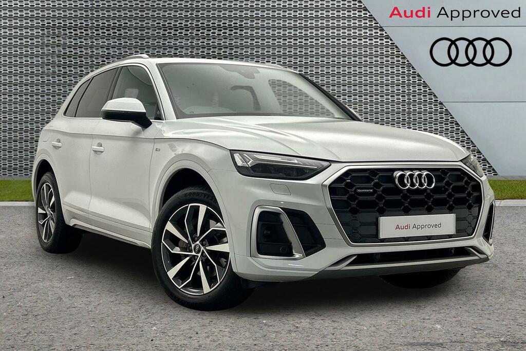 Audi Q5 S Line 40 Tdi Quattro 204 Ps S Tronic White