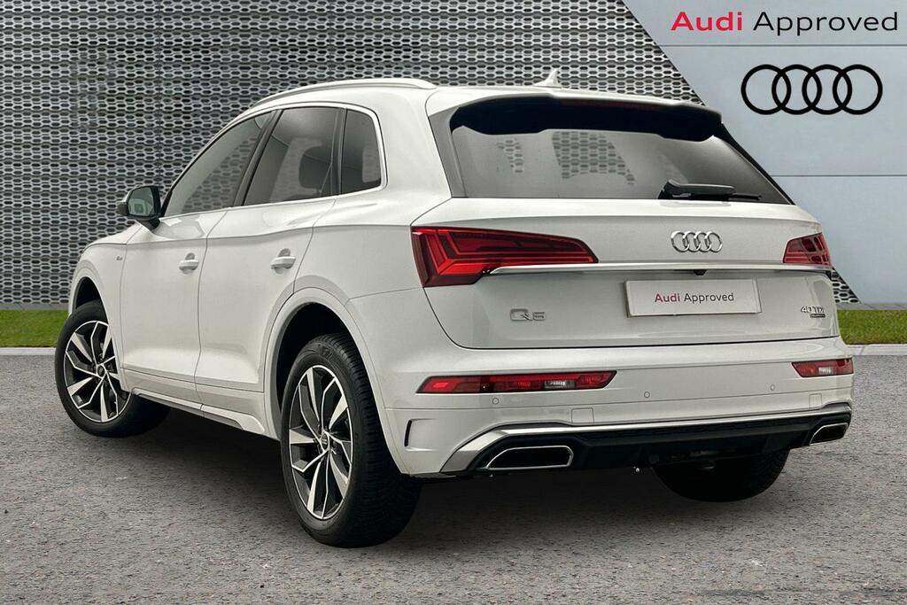 Audi Q5 S Line 40 Tdi Quattro 204 Ps S Tronic White #3