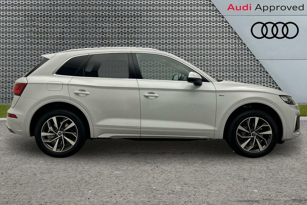 Audi Q5 S Line 40 Tdi Quattro 204 Ps S Tronic White #4