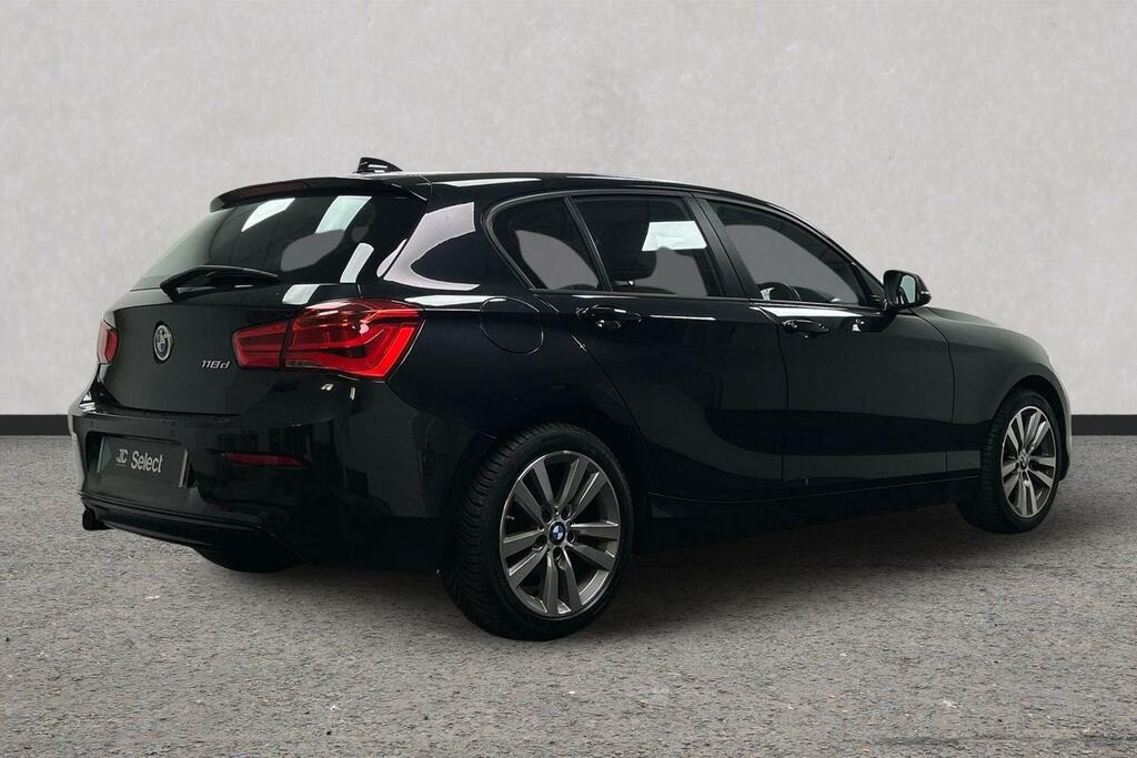 BMW 1 Series 2.0 118D Sport Euro 6 Ss Black #2