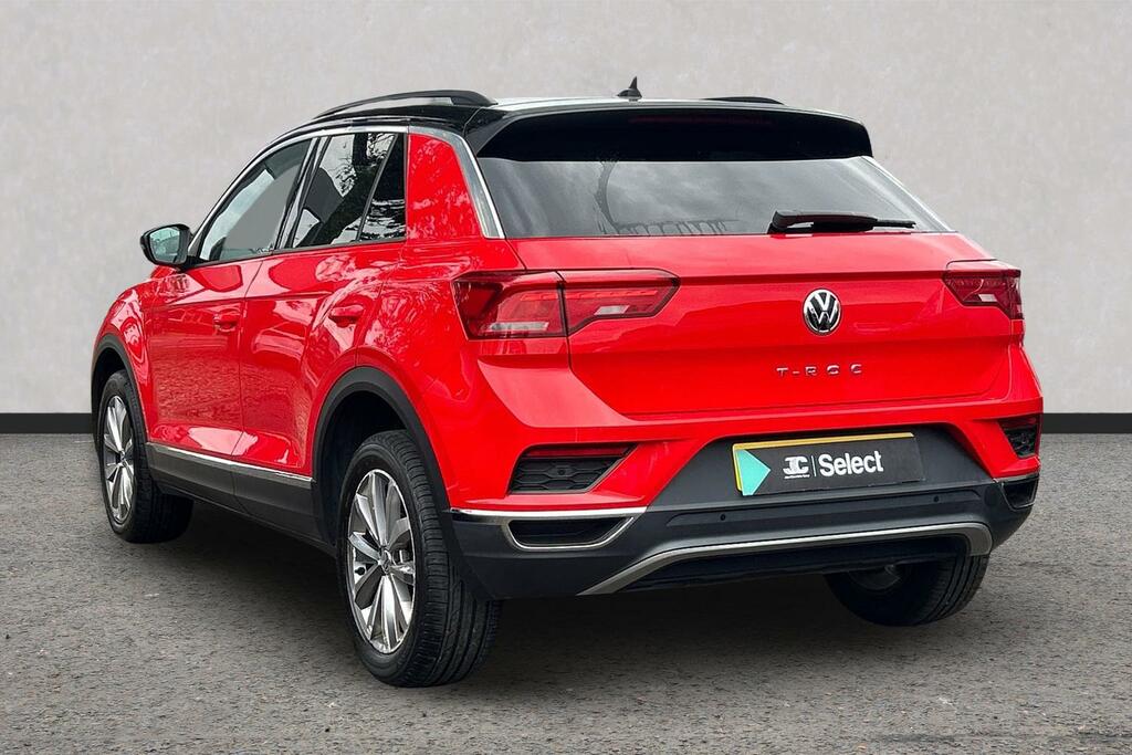 Volkswagen T-Roc 1.0 Tsi Design Euro 6 Ss Red #4