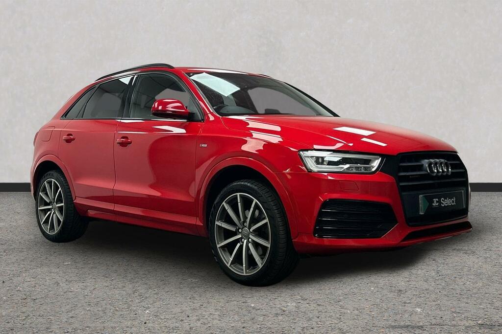 Audi Q3 2.0 Tdi S Line Plus S Tronic Quattro Euro 6 Ss Red