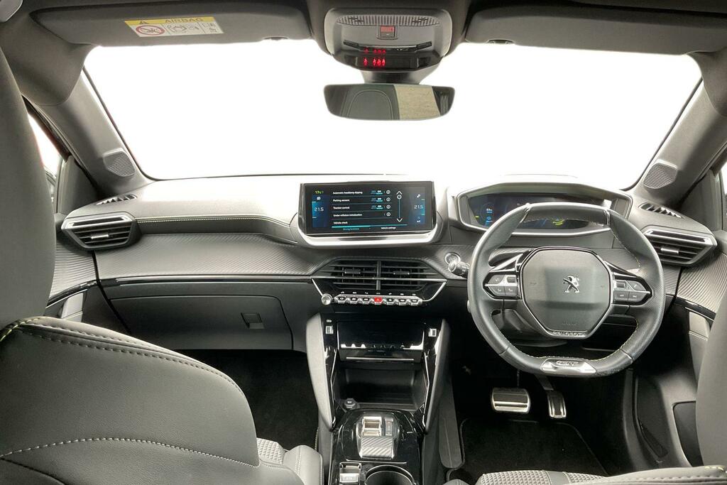 Peugeot e-208 50Kwh Gt 7.4Kw Charger Black #5