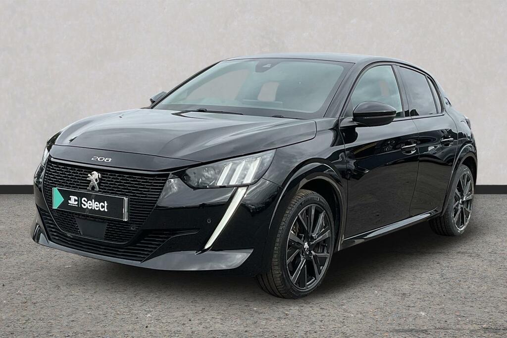 Peugeot e-208 50Kwh Gt 7.4Kw Charger Black #3
