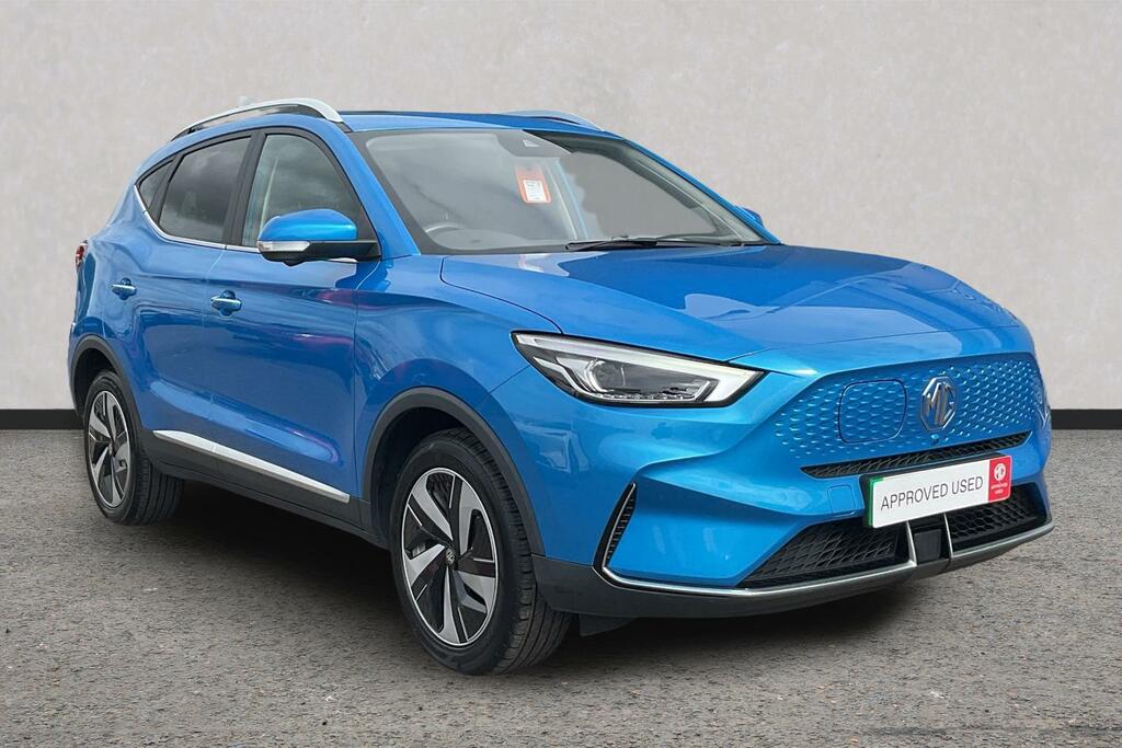 MG ZS 72.6Kwh Trophy Connect Long Range Blue