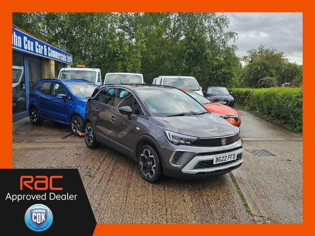 Vauxhall Crossland Suv 1.2 Turbo Elite Edition Euro 6 Ss 2022 Grey