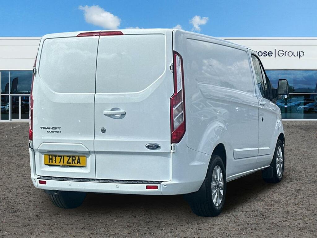 Ford Transit Custom 2.0 Ecoblue 130Ps Low Roof Limited Van Panel Van HT71ZRA White #3