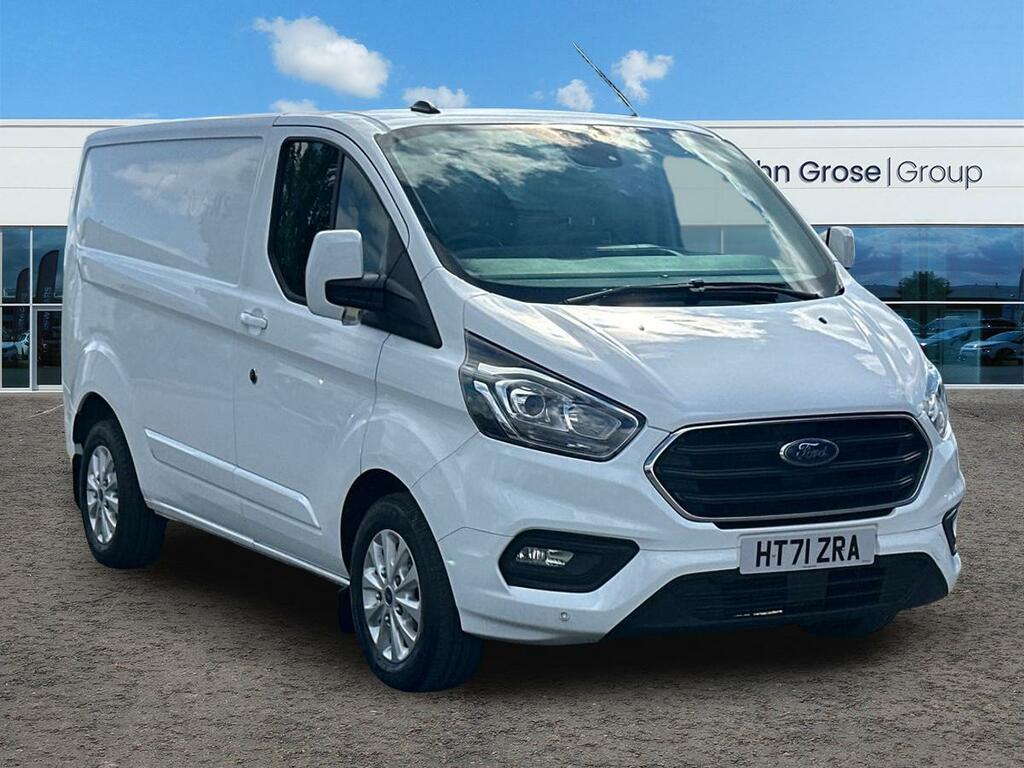 Ford Transit Custom 2.0 Ecoblue 130Ps Low Roof Limited Van Panel Van HT71ZRA White