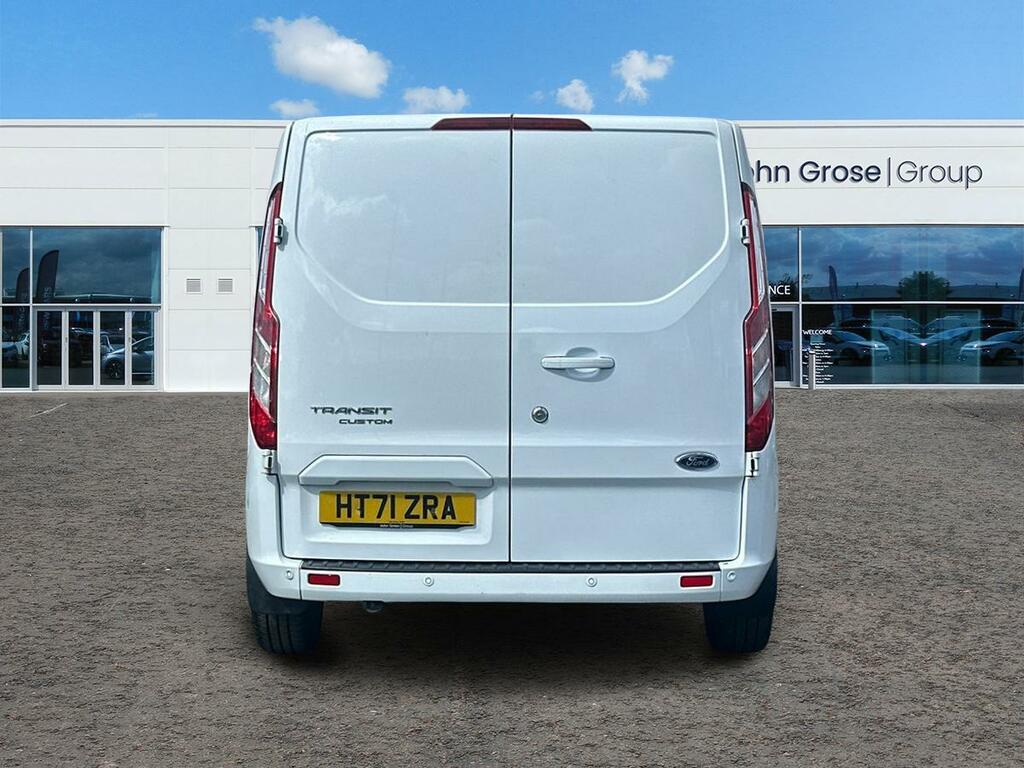 Ford Transit Custom 2.0 Ecoblue 130Ps Low Roof Limited Van Panel Van HT71ZRA White #4