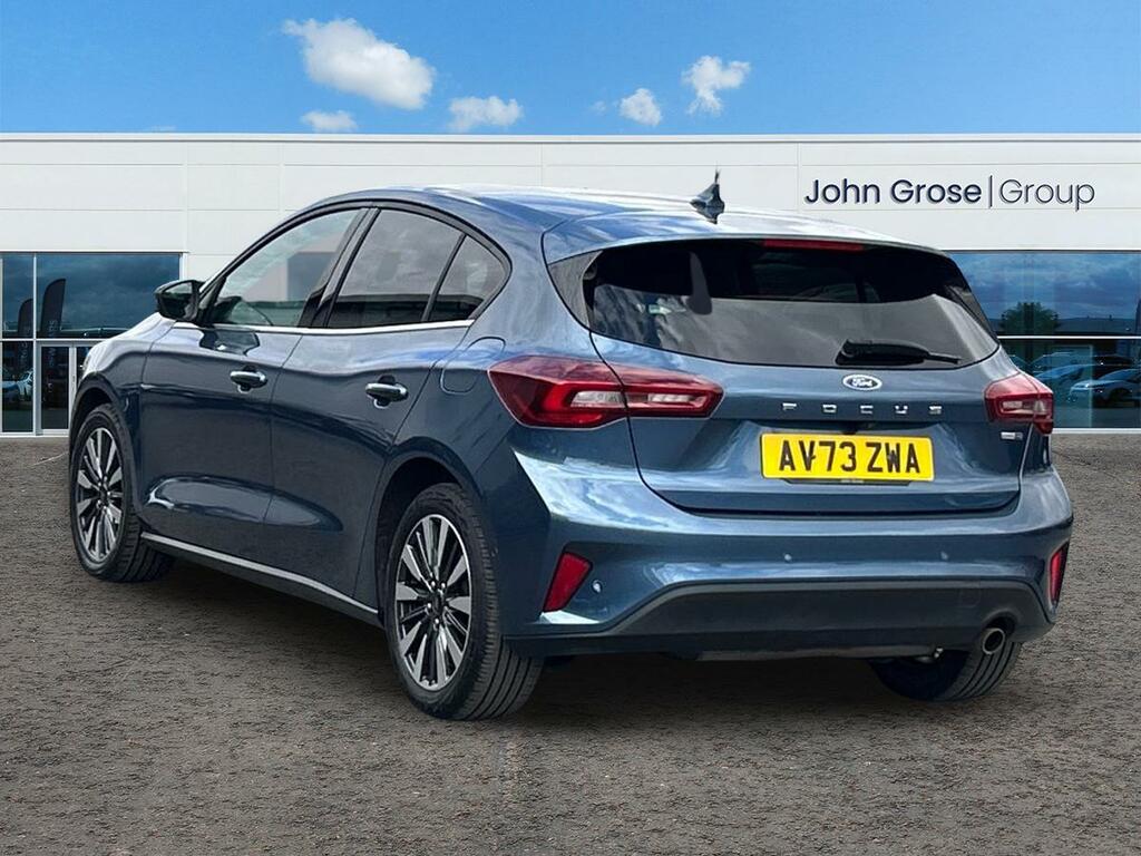 Ford Focus 1.0 Ecoboost Hybrid Mhev 155 Titanium X Hatchb AV73ZWA Blue #5