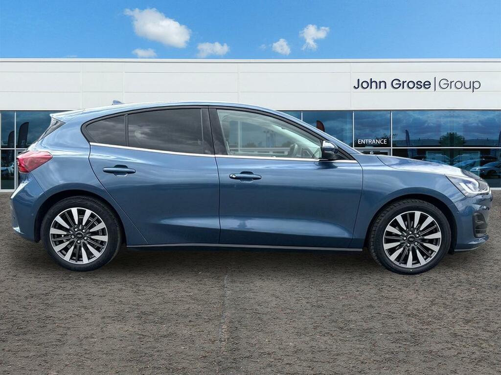 Ford Focus 1.0 Ecoboost Hybrid Mhev 155 Titanium X Hatchb AV73ZWA Blue #2