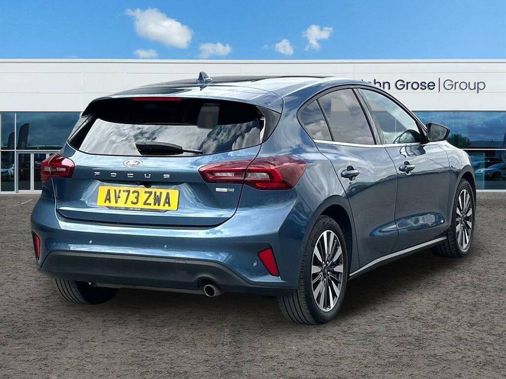 Ford Focus 1.0 Ecoboost Hybrid Mhev 155 Titanium X Hatchb AV73ZWA Blue #3