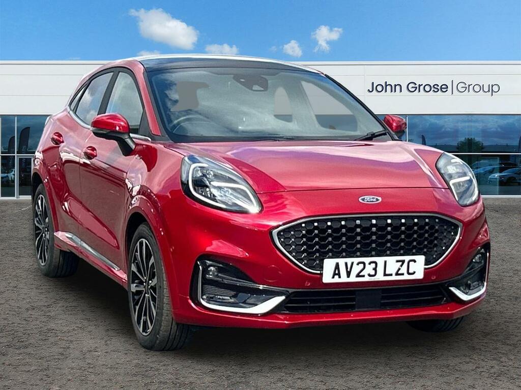 Ford Puma 1.0 Ecoboost Hybrid Mhev 155 St-line Vignale H Red