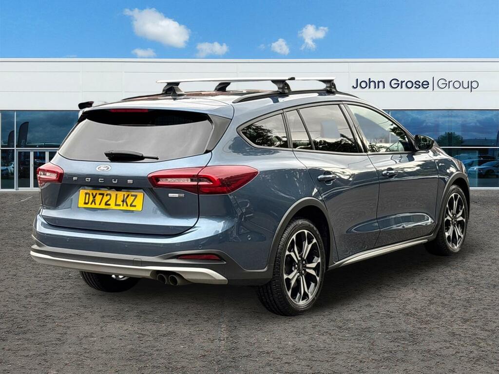 Ford Focus 1.0 Ecoboost Hybrid Mhev 155 Active X Vign Ed DX72LKZ Blue #3