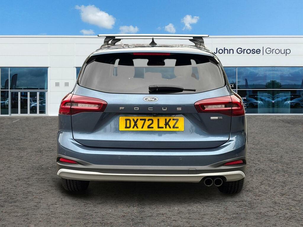 Ford Focus 1.0 Ecoboost Hybrid Mhev 155 Active X Vign Ed DX72LKZ Blue #4