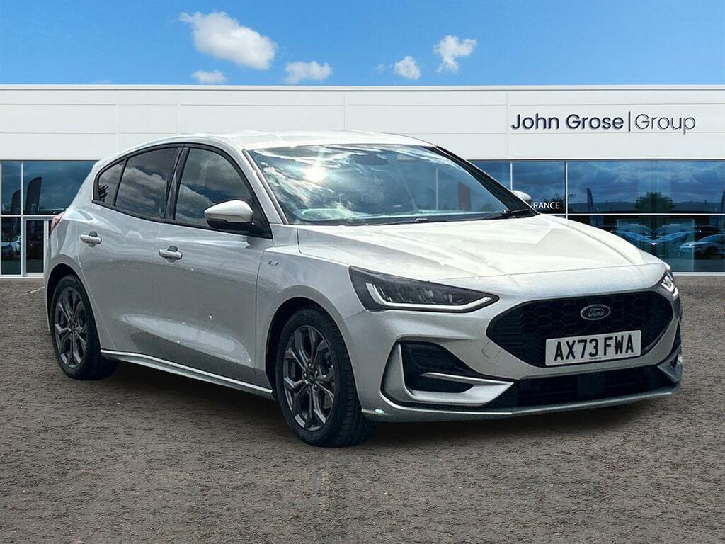 Ford Focus 1.0 Ecoboost Hybrid Mhev St-line Hatchback Silver