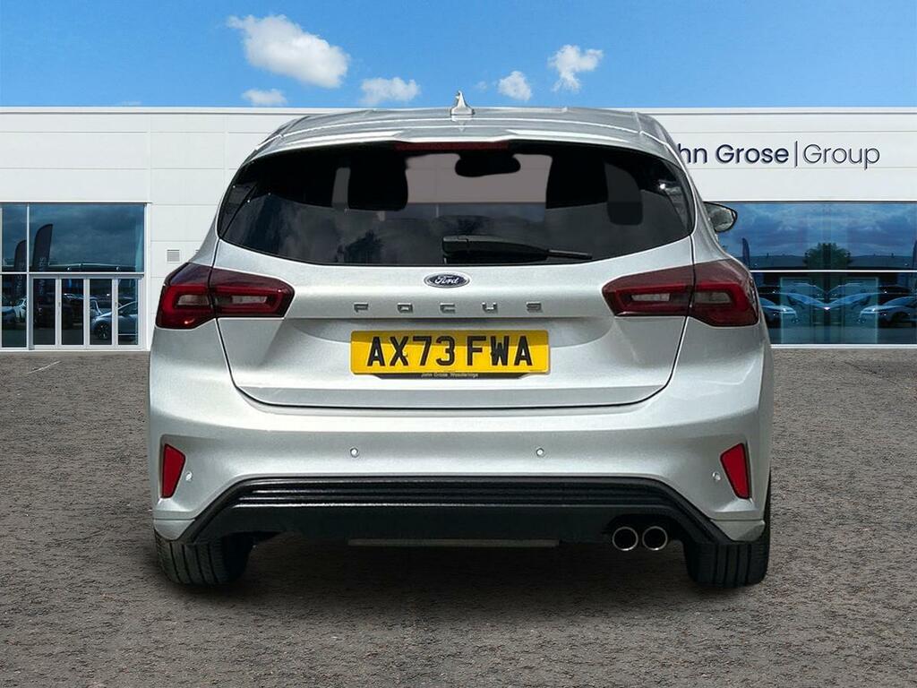 Ford Focus 1.0 Ecoboost Hybrid Mhev St-line Hatchback AX73FWA Silver #4