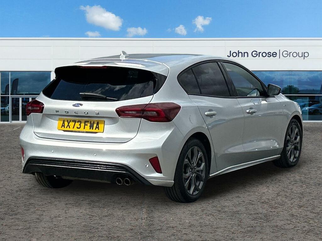 Ford Focus 1.0 Ecoboost Hybrid Mhev St-line Hatchback AX73FWA Silver #3