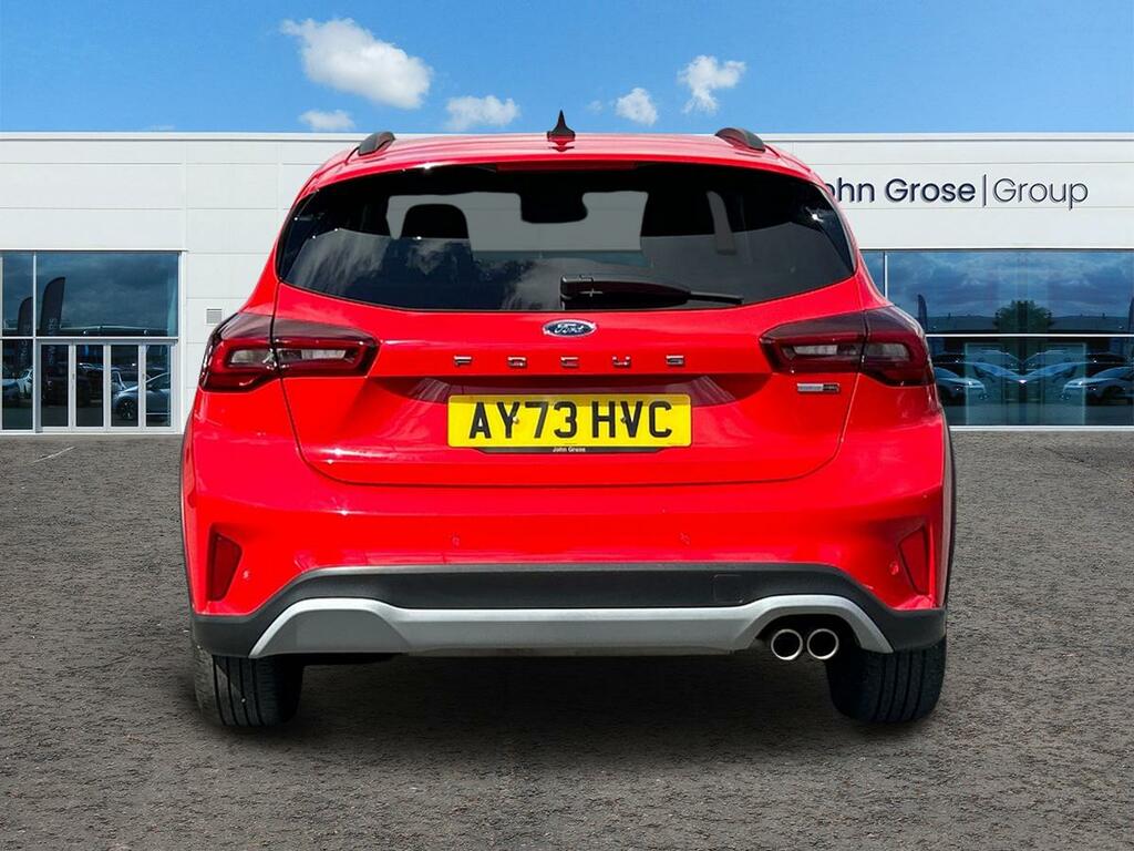 Ford Focus 1.0 Ecoboost Hybrid Mhev 155 Active X Hat AY73HVC Red #4