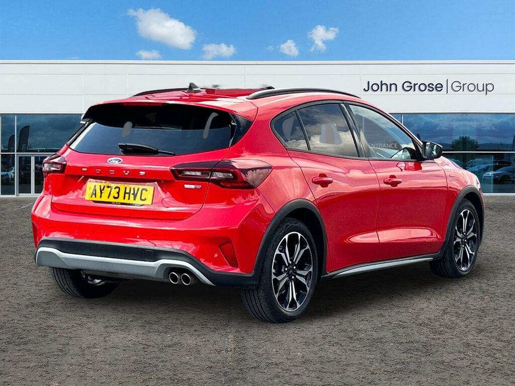 Ford Focus 1.0 Ecoboost Hybrid Mhev 155 Active X Hat AY73HVC Red #3