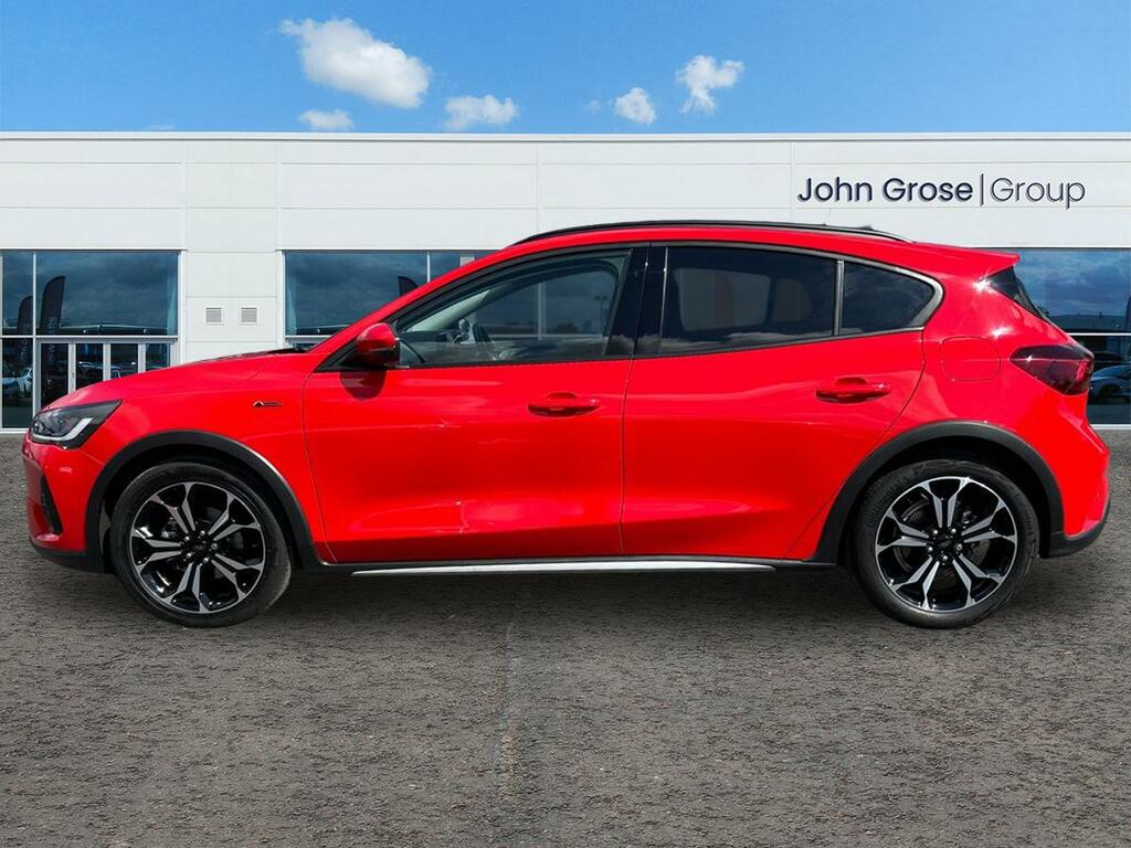 Ford Focus 1.0 Ecoboost Hybrid Mhev 155 Active X Hat AY73HVC Red #6