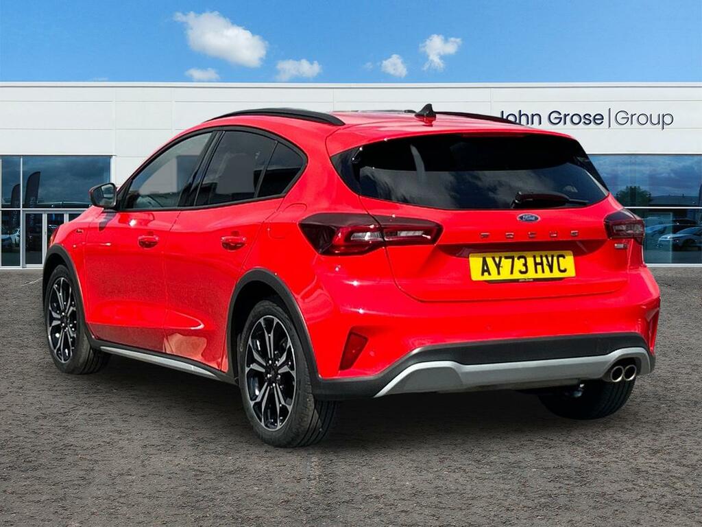 Ford Focus 1.0 Ecoboost Hybrid Mhev 155 Active X Hat AY73HVC Red #5
