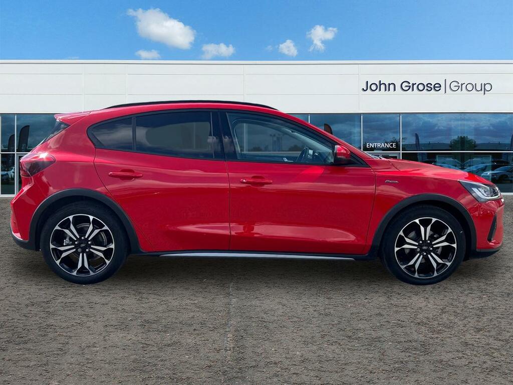Ford Focus 1.0 Ecoboost Hybrid Mhev 155 Active X Hat AY73HVC Red #2