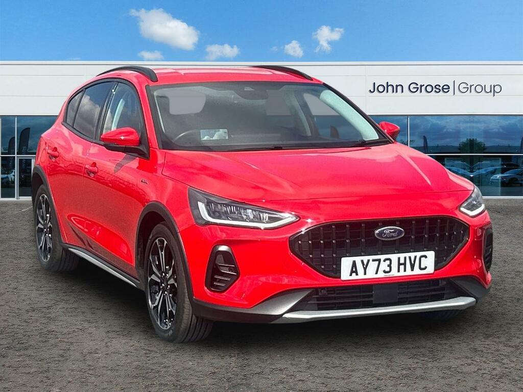 Ford Focus 1.0 Ecoboost Hybrid Mhev 155 Active X Hat Red