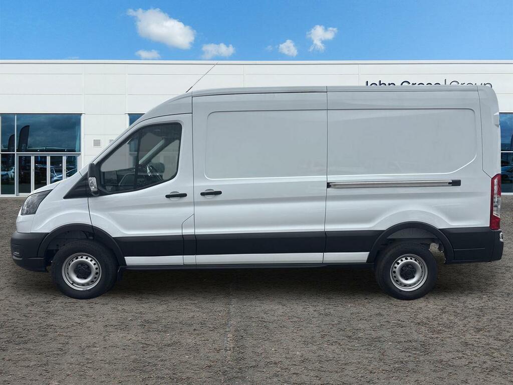Ford Transit Custom 198Kw 68Kwh H2 Leader Van Dap Panel Van AX26DXL White #6