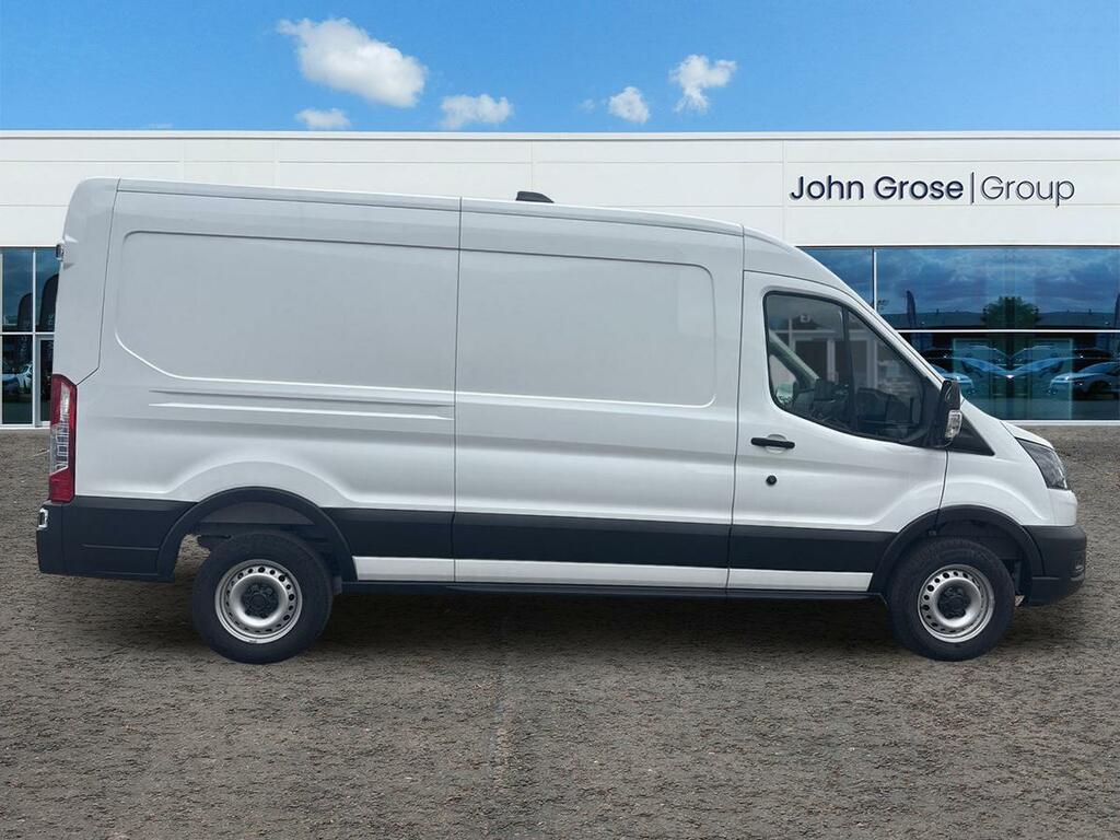 Ford Transit Custom 198Kw 68Kwh H2 Leader Van Dap Panel Van AX26DXL White #2