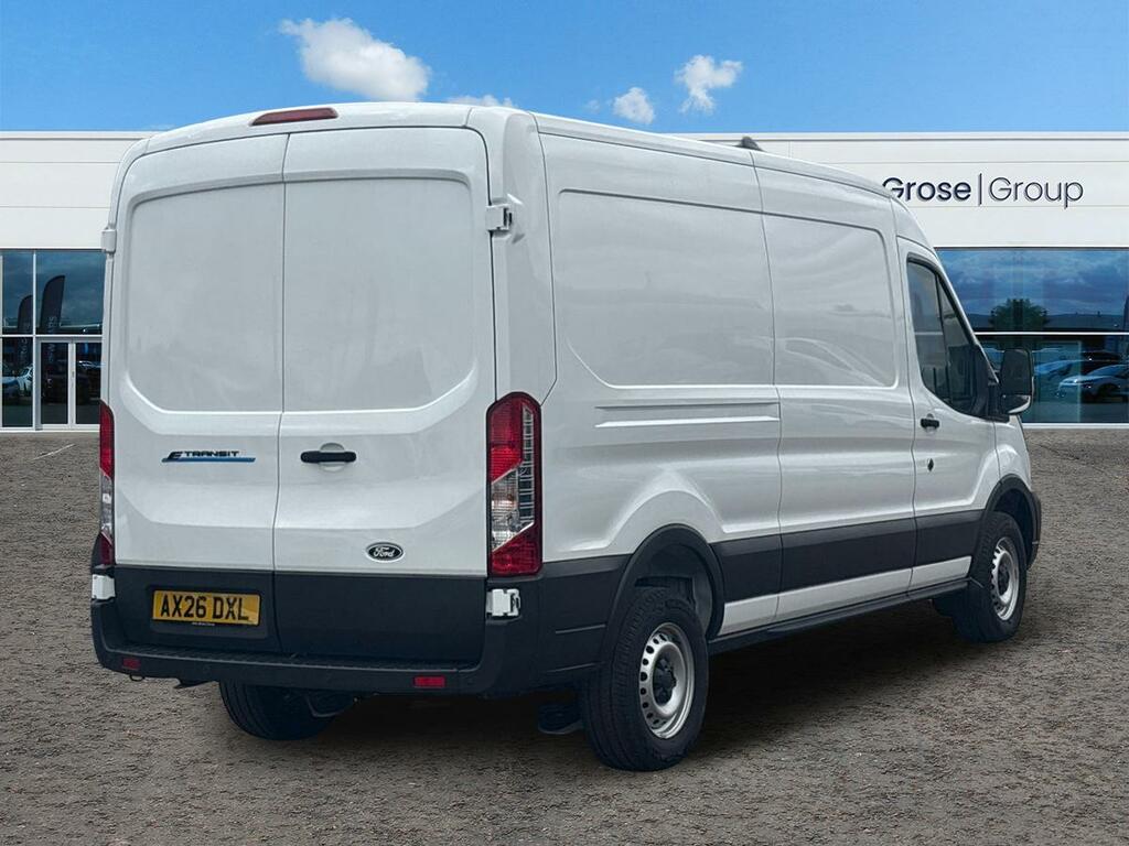 Ford Transit Custom 198Kw 68Kwh H2 Leader Van Dap Panel Van AX26DXL White #3