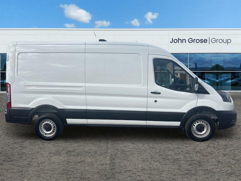 Ford Transit Custom 198Kw 68Kwh H2 Leader Van Dap Panel Van AX26BPE White #2