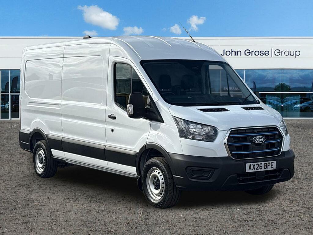 Ford Transit Custom 198Kw 68Kwh H2 Leader Van Dap Panel Van AX26BPE White