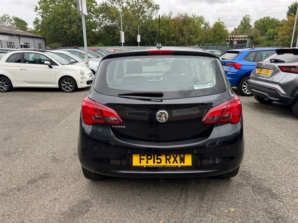 Vauxhall Corsa 1.4L Se Black #5