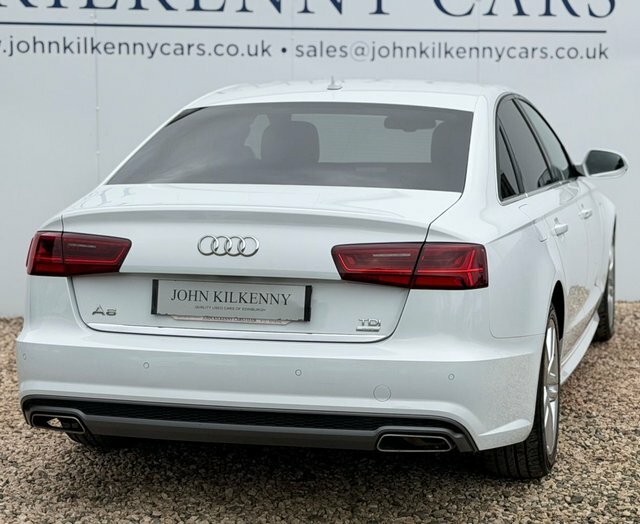 Audi A6 Saloon Tdi Ultra S Line DE67ATN White #6