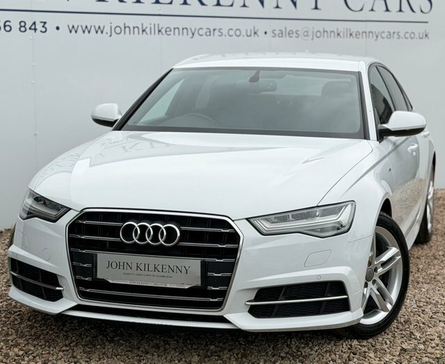 Audi A6 Saloon Tdi Ultra S Line DE67ATN White #3