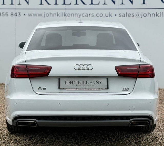 Audi A6 Saloon Tdi Ultra S Line DE67ATN White #5