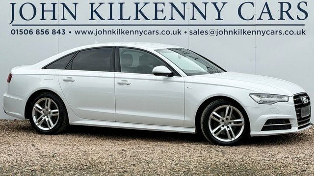 Audi A6 Saloon Tdi Ultra S Line DE67ATN White
