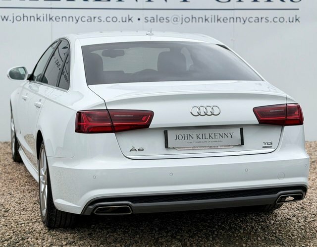 Audi A6 Saloon Tdi Ultra S Line DE67ATN White #4