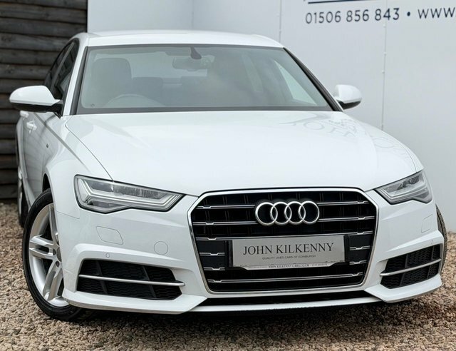 Audi A6 Saloon Tdi Ultra S Line DE67ATN White #2