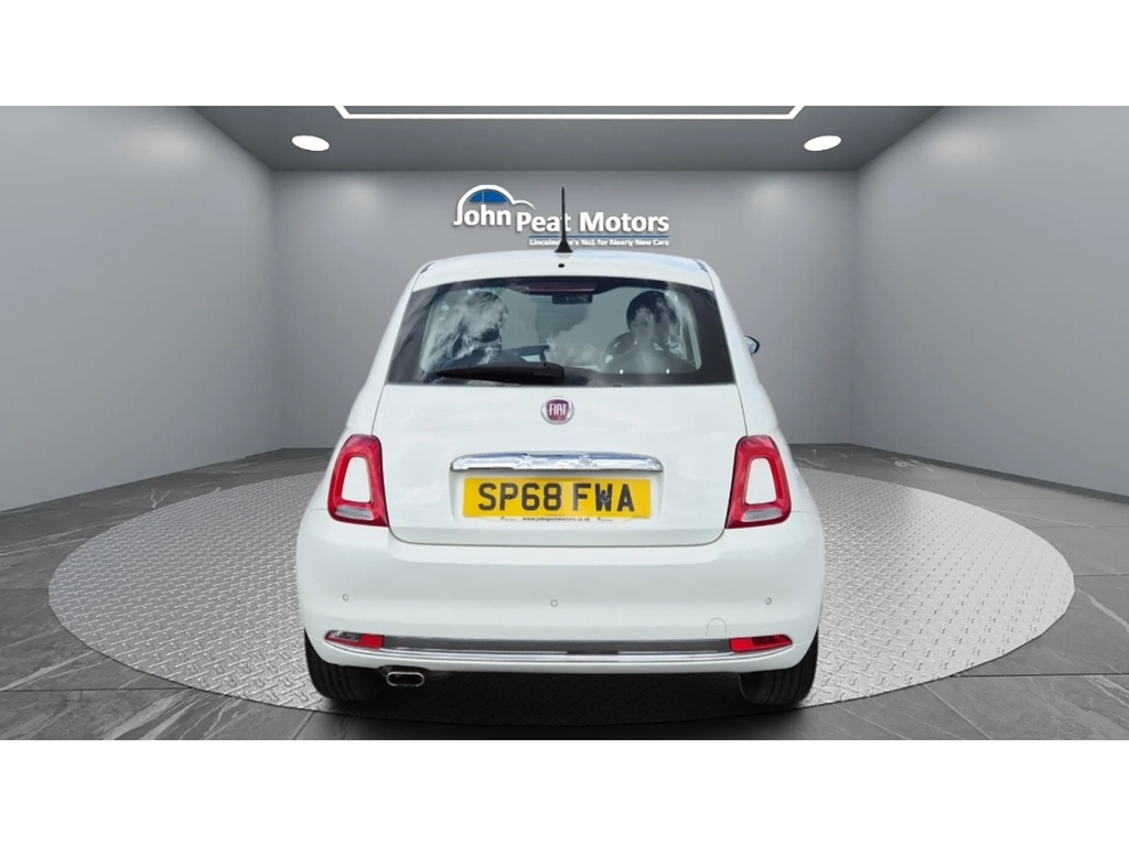 Fiat 500 Lounge White #6