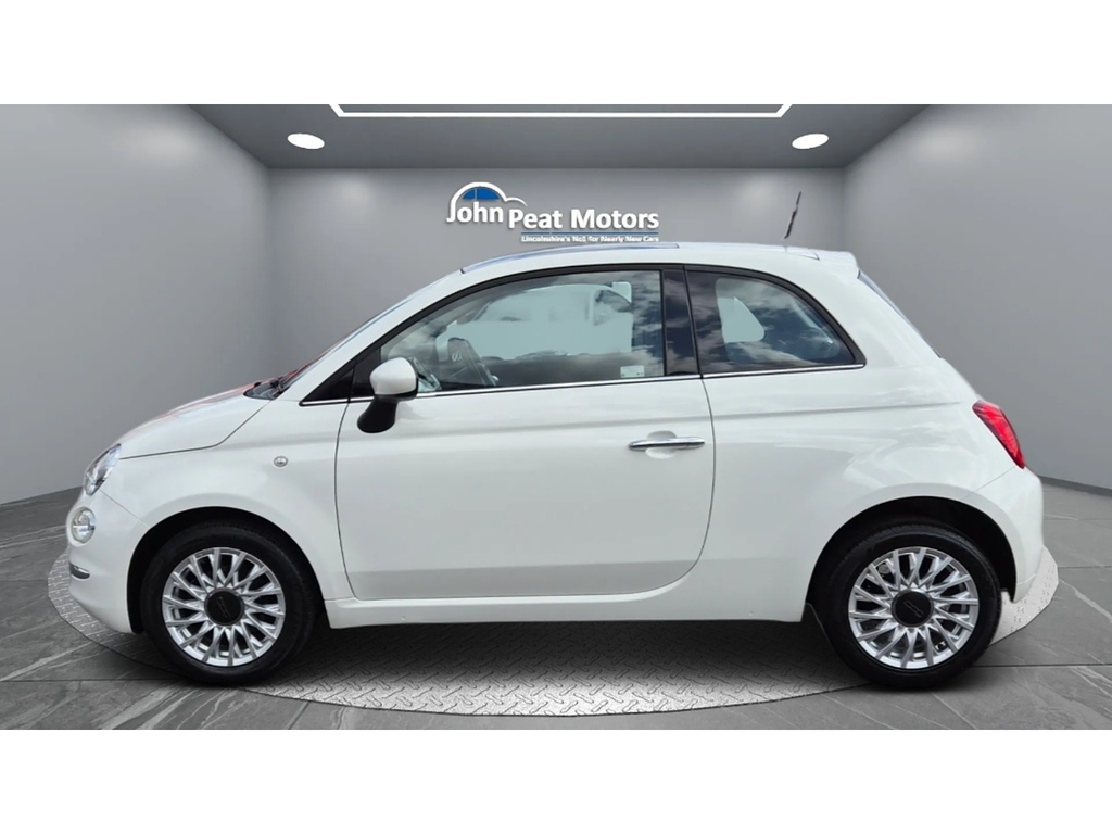 Fiat 500 Lounge White #4