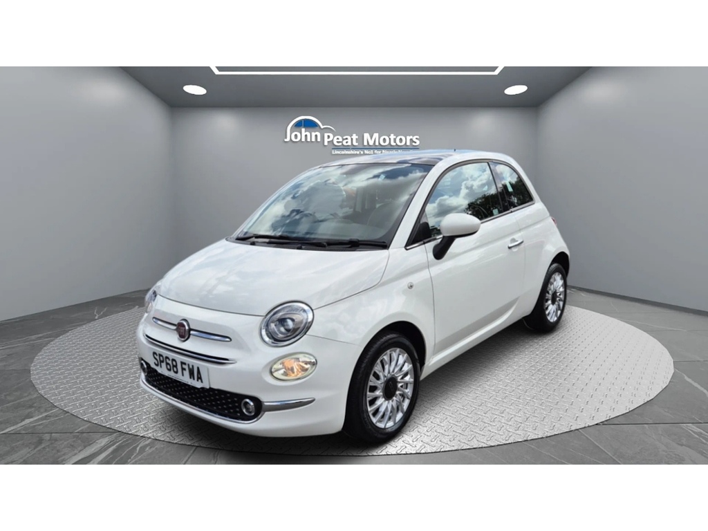 Fiat 500 Lounge White