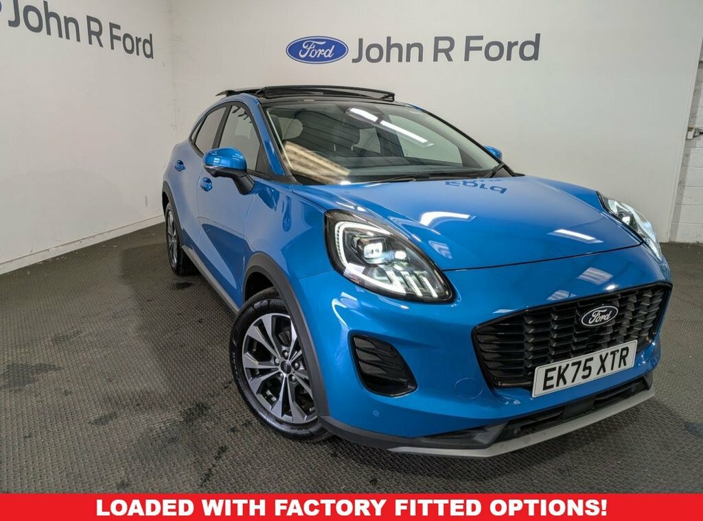 Ford Puma 1L Titanium Blue
