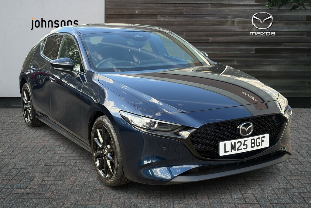 Mazda 3 2.5 E-skyactiv G Mhev 140 Homura Blue