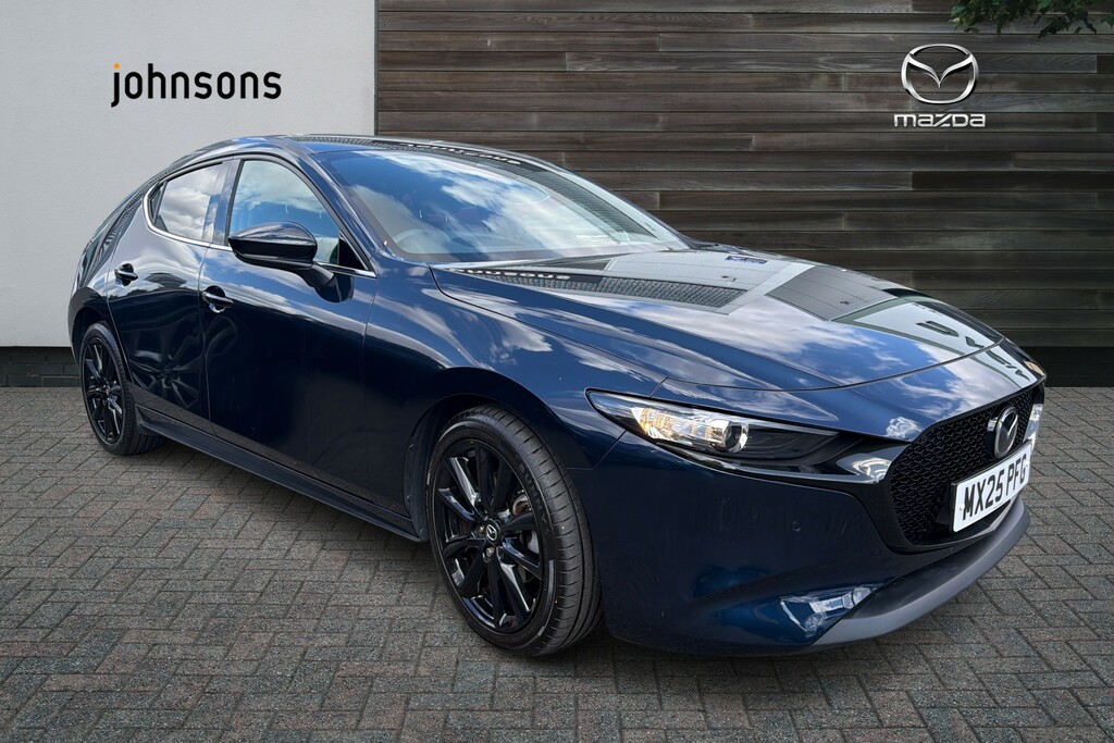 Mazda 3 2.5 E-skyactiv G Mhev 140 Homura Blue