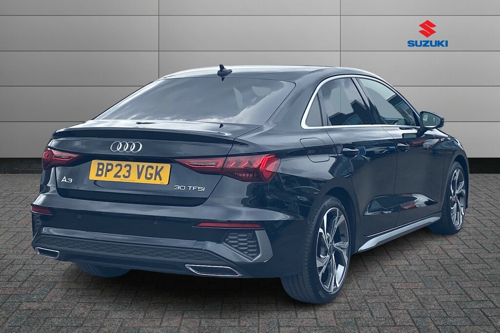 Audi A3 30 Tfsi S Line S Tronic BP23VGK Black #5