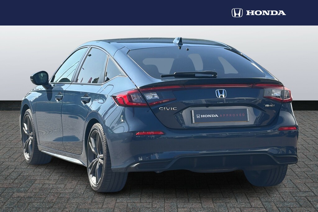 Honda Civic 2.0 Ehev Sport Cvt OU26TTK Blue #2