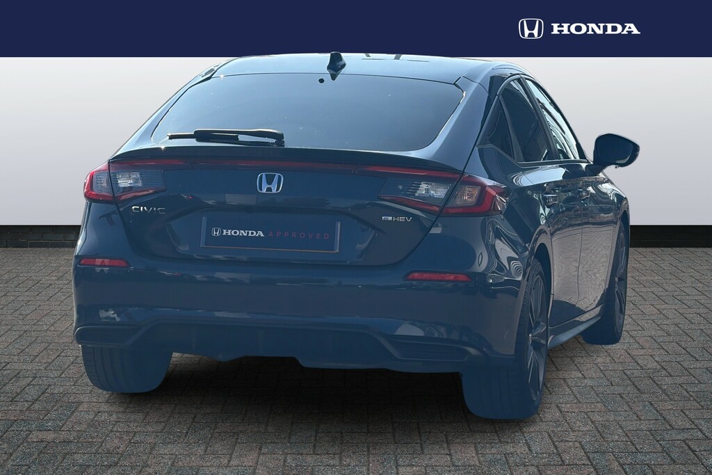 Honda Civic 2.0 Ehev Sport Cvt OU26TTK Blue #5