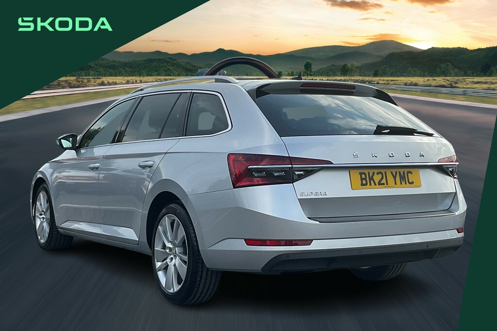 Skoda Superb 2.0 Tdi Cr Se L Dsg Silver #3